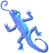 Light-Blue Lizard